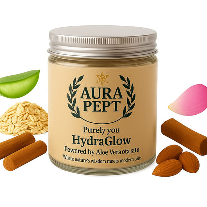 HydraGlow: Ayurvedic Powdered Face Wash for Deep Hydration & Calm | Lab-Tested & Natural