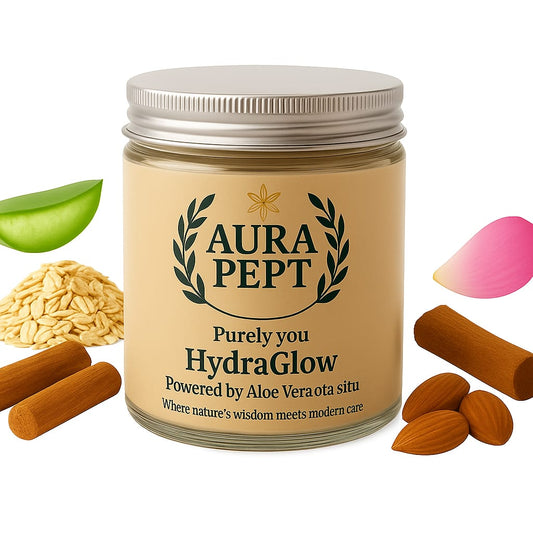 HydraGlow: Ayurvedic Powdered Face Wash for Deep Hydration & Calm | Lab-Tested & Natural