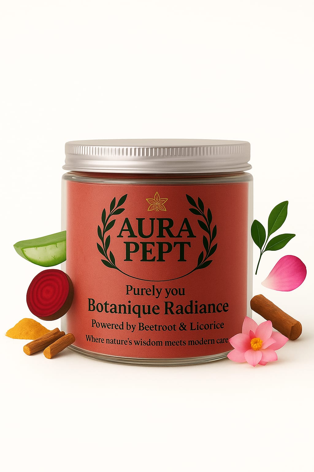 Botaniqué Radiance Powdered Face Wash | Beetroot & Aloe Vera | Herbal Glow