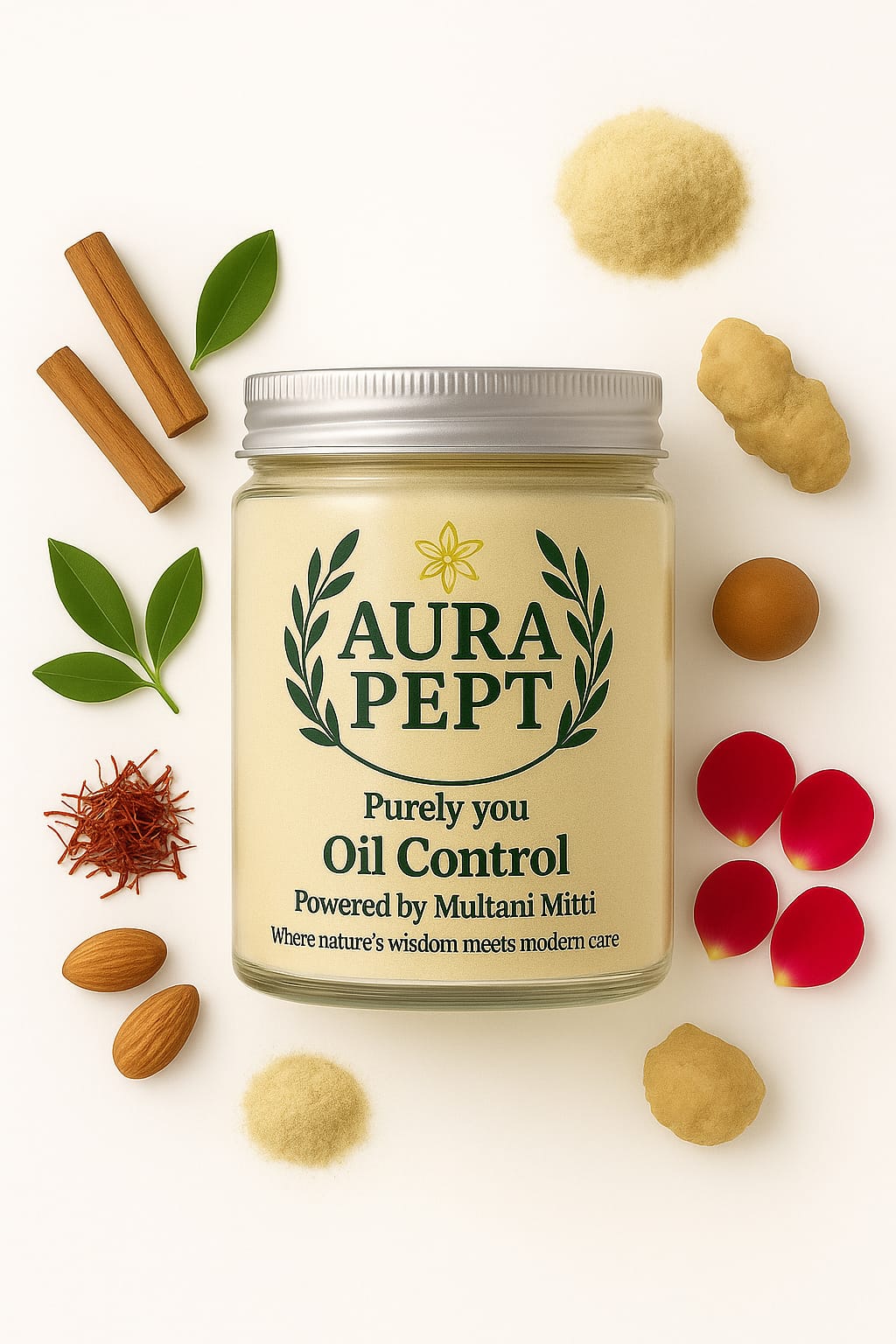 Oil Control Powdered Face Wash | For Oily & Acne-Prone Skin | Ayurvedic Formula