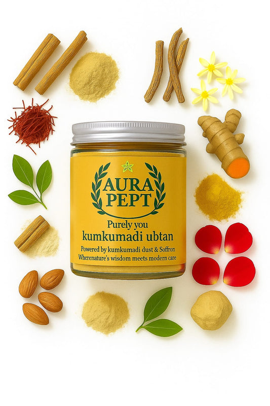 Kumkumadi Powder Face Wash | Ayurvedic 3-in-1 Cleanser, Scrub & Mask12