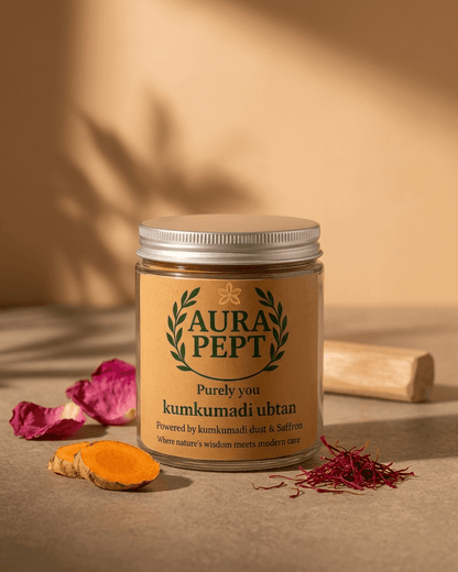 Aura Pept Ayurvedic Kumkumadi Ubatn Powder - Aura Pept