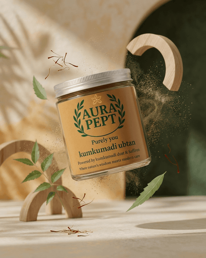 Aura Pept Ayurvedic Kumkumadi Ubatn Powder - Aura Pept