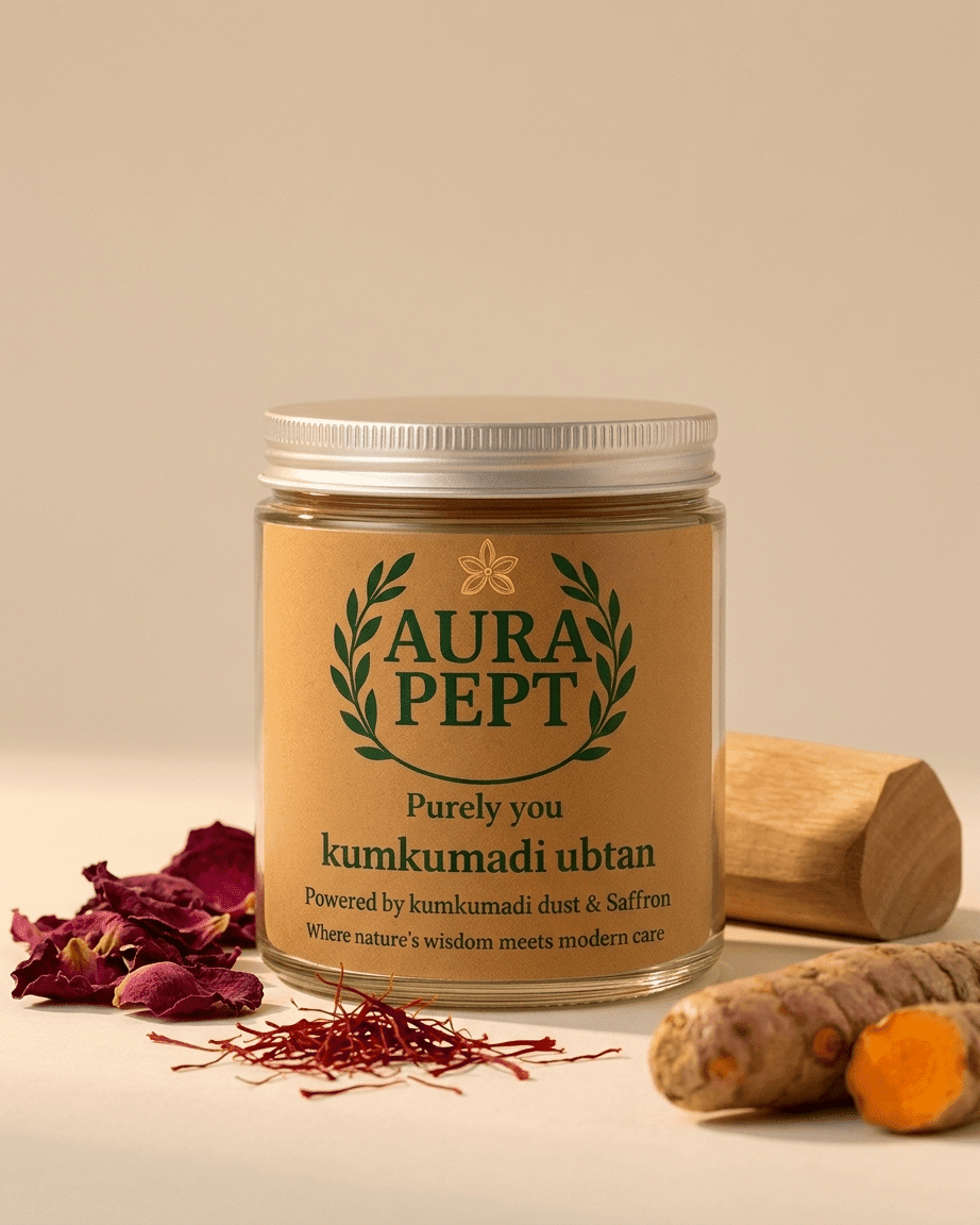 Aura Pept Ayurvedic Kumkumadi Ubatn Powder - Aura Pept