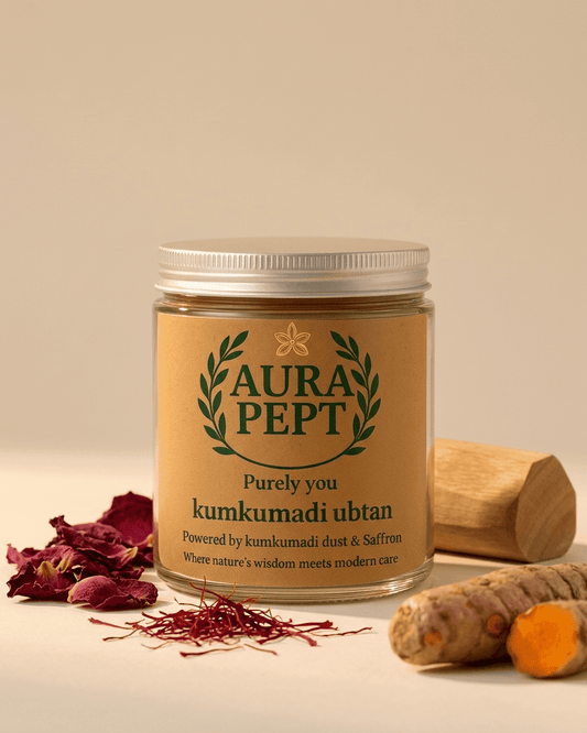 Aura Pept Ayurvedic Kumkumadi Ubatn Powder - Aura Pept