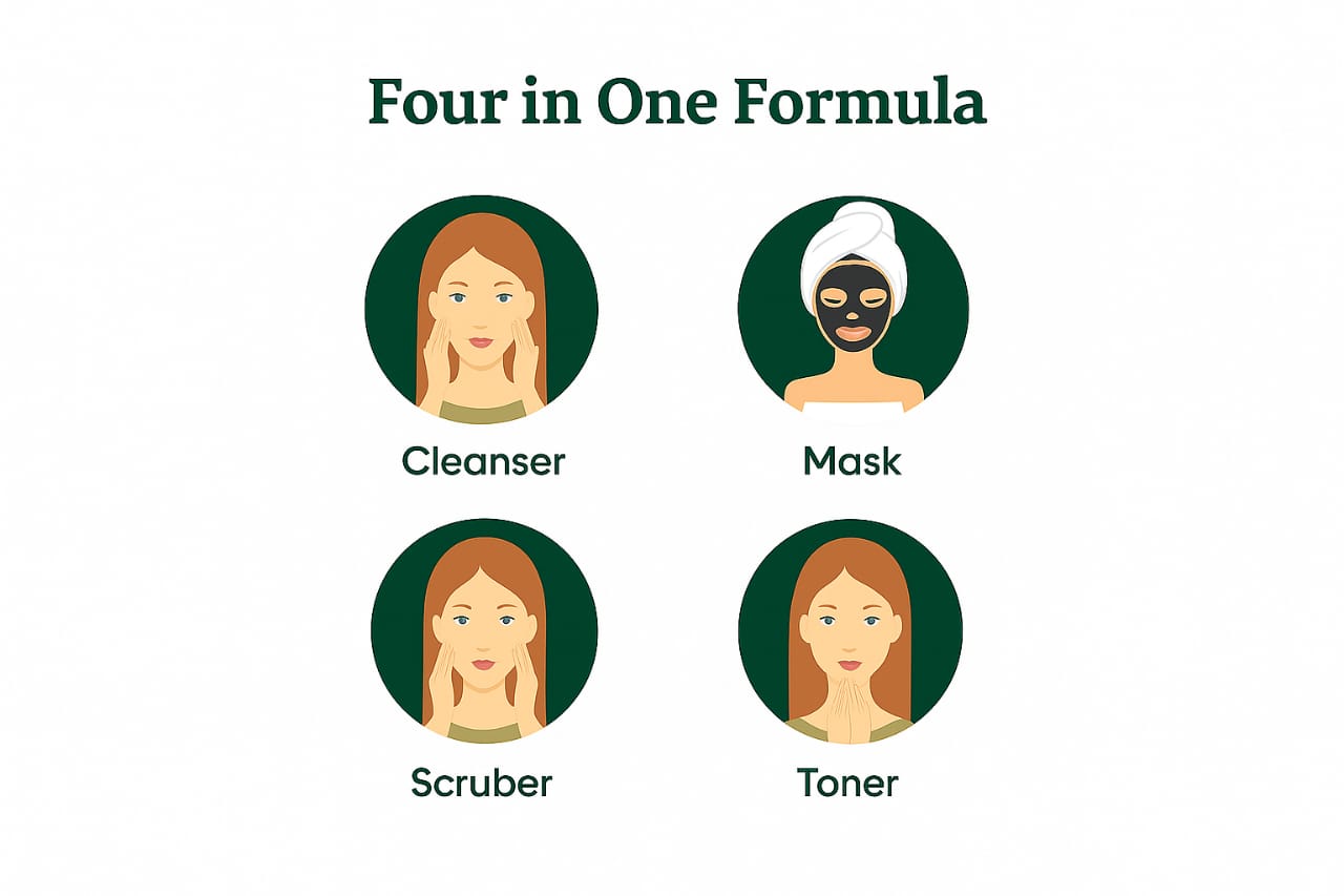 Aura Dtan: Ayurvedic Powdered Face Wash for Tan Removal & Radiant Skin